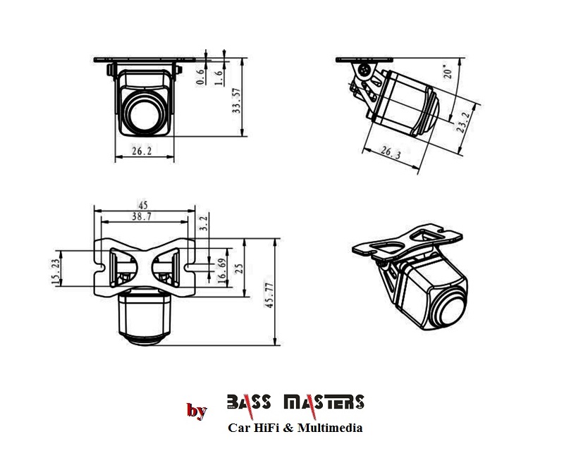 BM AAHD 230 - Frontkamera