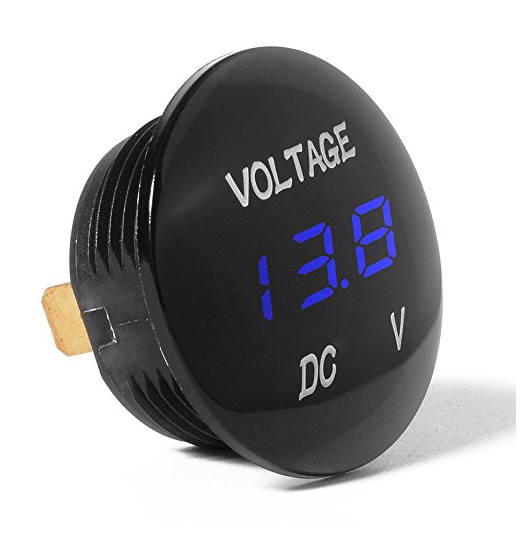 Digital Voltmeter 12 V R - LCD